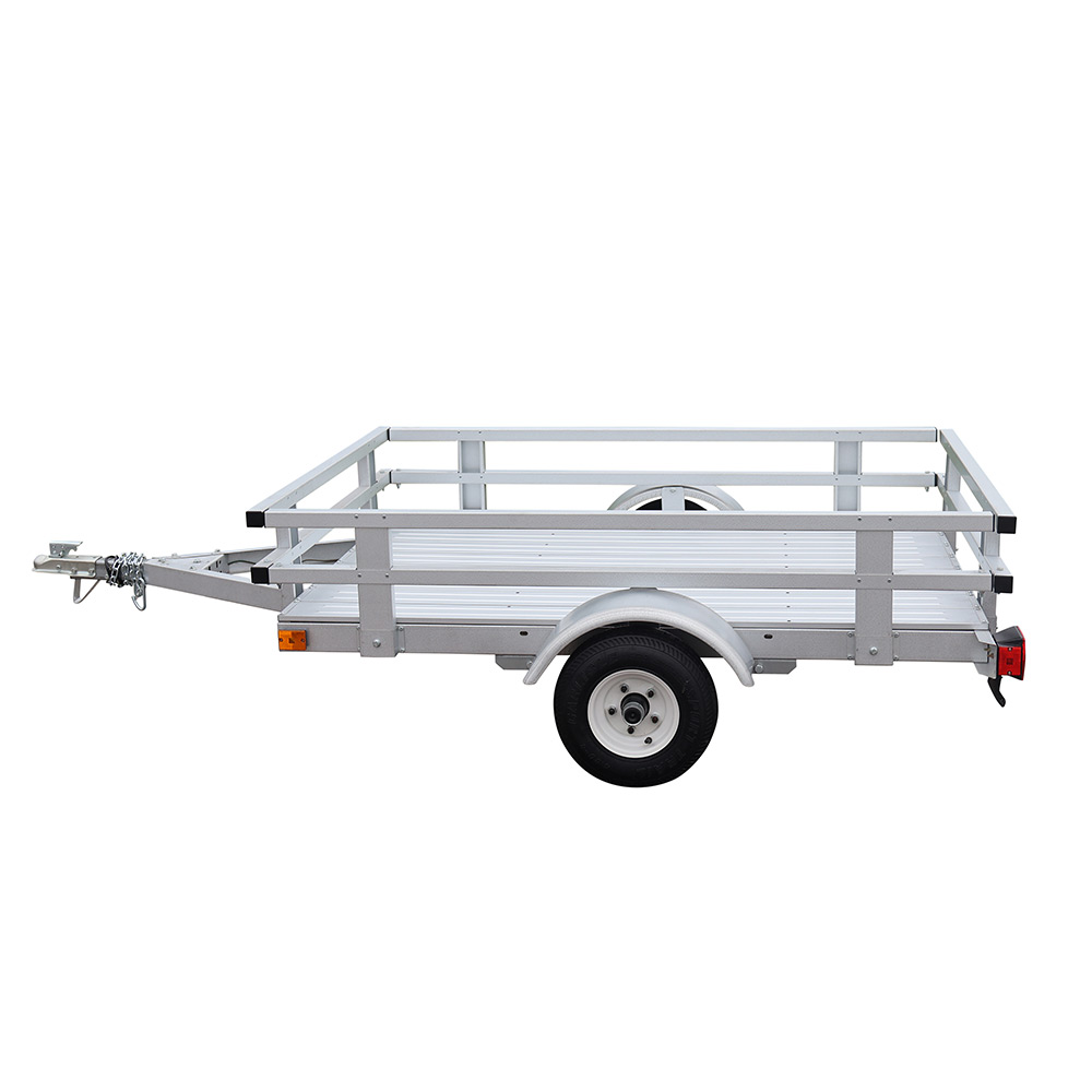 4’ x 6’ Rail Side Kit Trailer side view