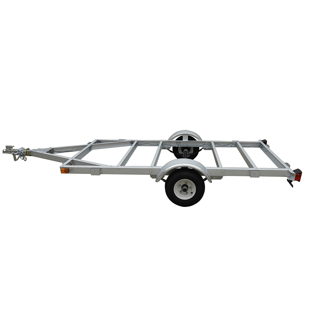 4’ x 8’ Open Frame Trailer Kit w/ Stake Pockets side view