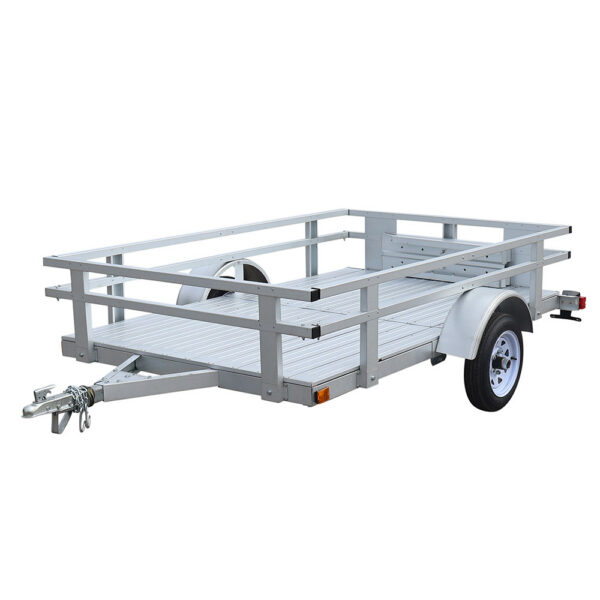 5’ x 8’ Rail Side Kit Trailer w/ Ramps - Stirling Trailers