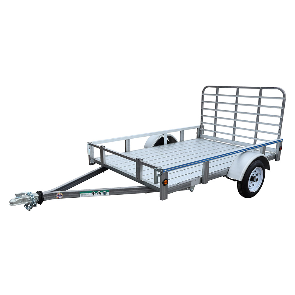5’ x 8’ Rail Side Trailer w/ 3’ Landscape Gate