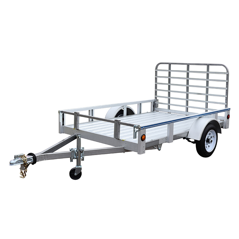 5’ x 8’ Rail Side Utility Trailer w/ 3’ Landscape Gate