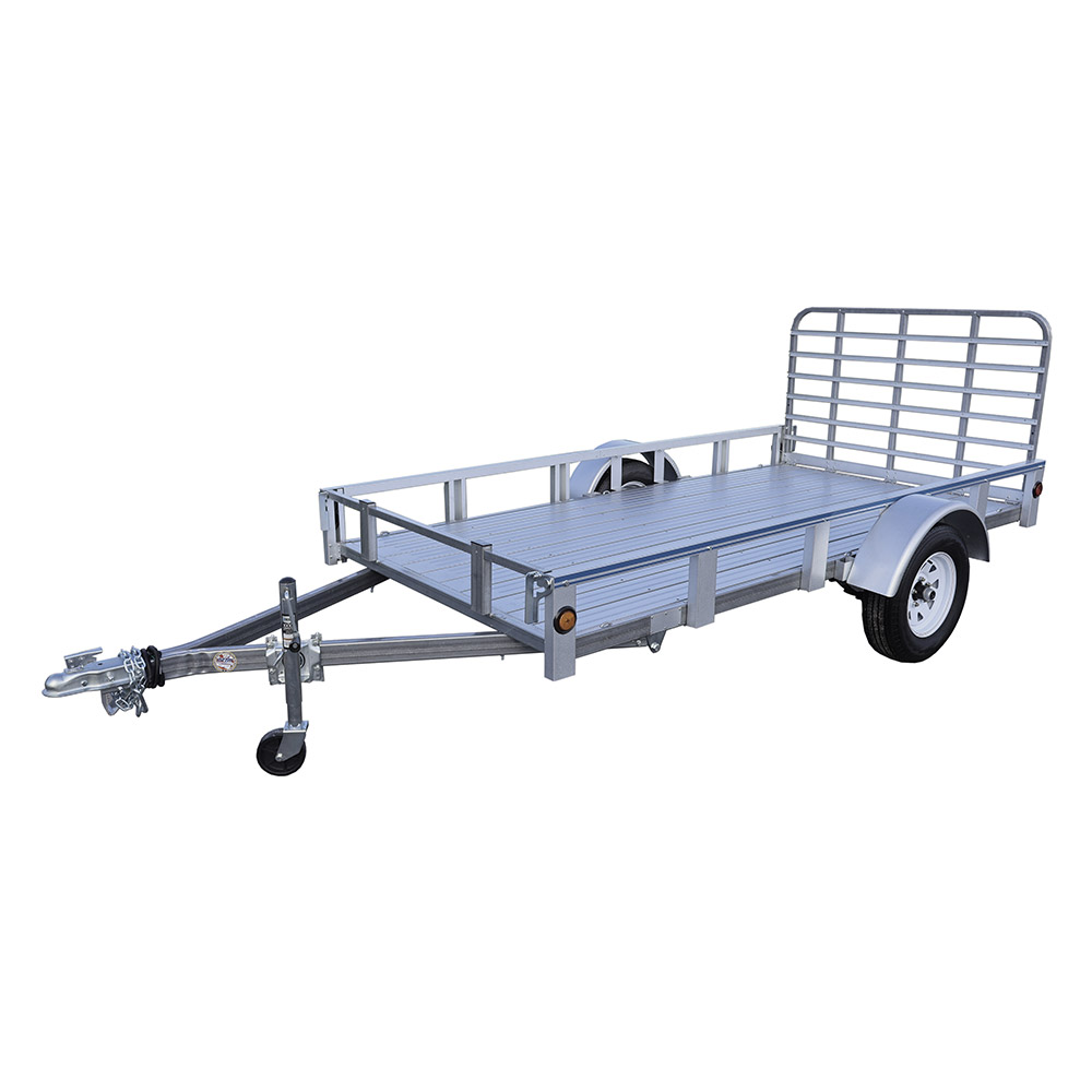 5’ x 10’ Rail Side Utility Trailer w/ 3’ Landscape Gate
